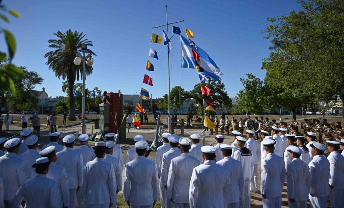 Acto conmemorativo por el 167° Aniversario del Fallecimiento del Almirante Guillermo Brown