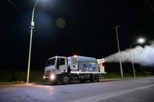 Jornada de fumigacioón en Cerri