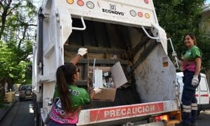 Servicio de recolección de residuos secos