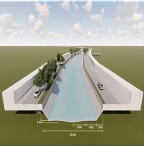 La reconstrucción del Canal Maldonado sumará nuevos espacios públicos y un corredor urbano que integrará a toda la ciudad