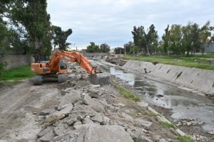 Obras en el Canal Maldonado
