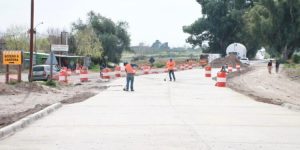 El Puerto continúa con obras claves para mejorar sus accesos viales