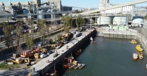 Continúa la recuperación de la dársena de pescadores en el Puerto