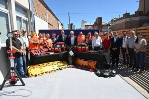 Defensa Civil recibió una importante donación en equipamiento