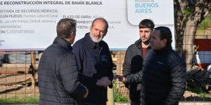 Canal Maldonado: la Provincia avanza con la construcción del nuevo puente sobre Pampa Central