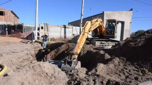 Avanzan las obras cloacales con una inversión superior a los $3.000 millones