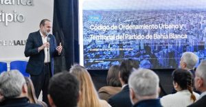 Susbielles presentó el nuevo Código de Ordenamiento Urbano y Territorial: el plan para definir cómo se desarrollará Bahía Blanca hacia su bicentenario