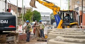 Villa Mitre: el Municipio avanza con la ampliación de pluviales y anunció la recuperación de las Cinco Esquinas